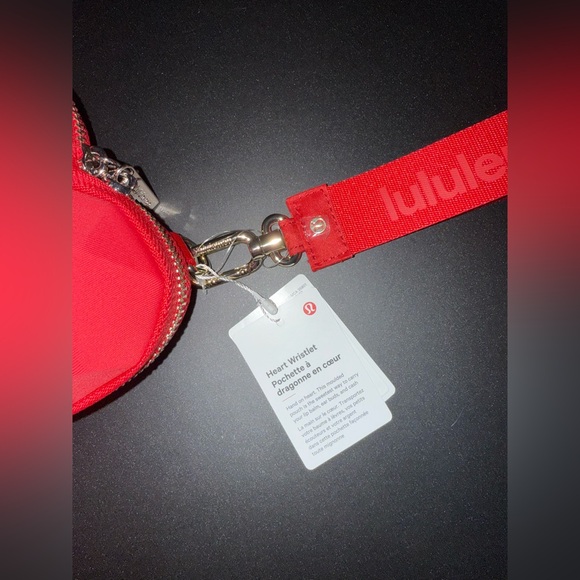Lululemon Heart Wristlet - Oxford Red - Picture 9 of 12